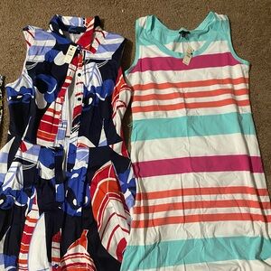 2 sz 12 brand new Talbots dresses and 2 sz medium brand new Talbots dresses